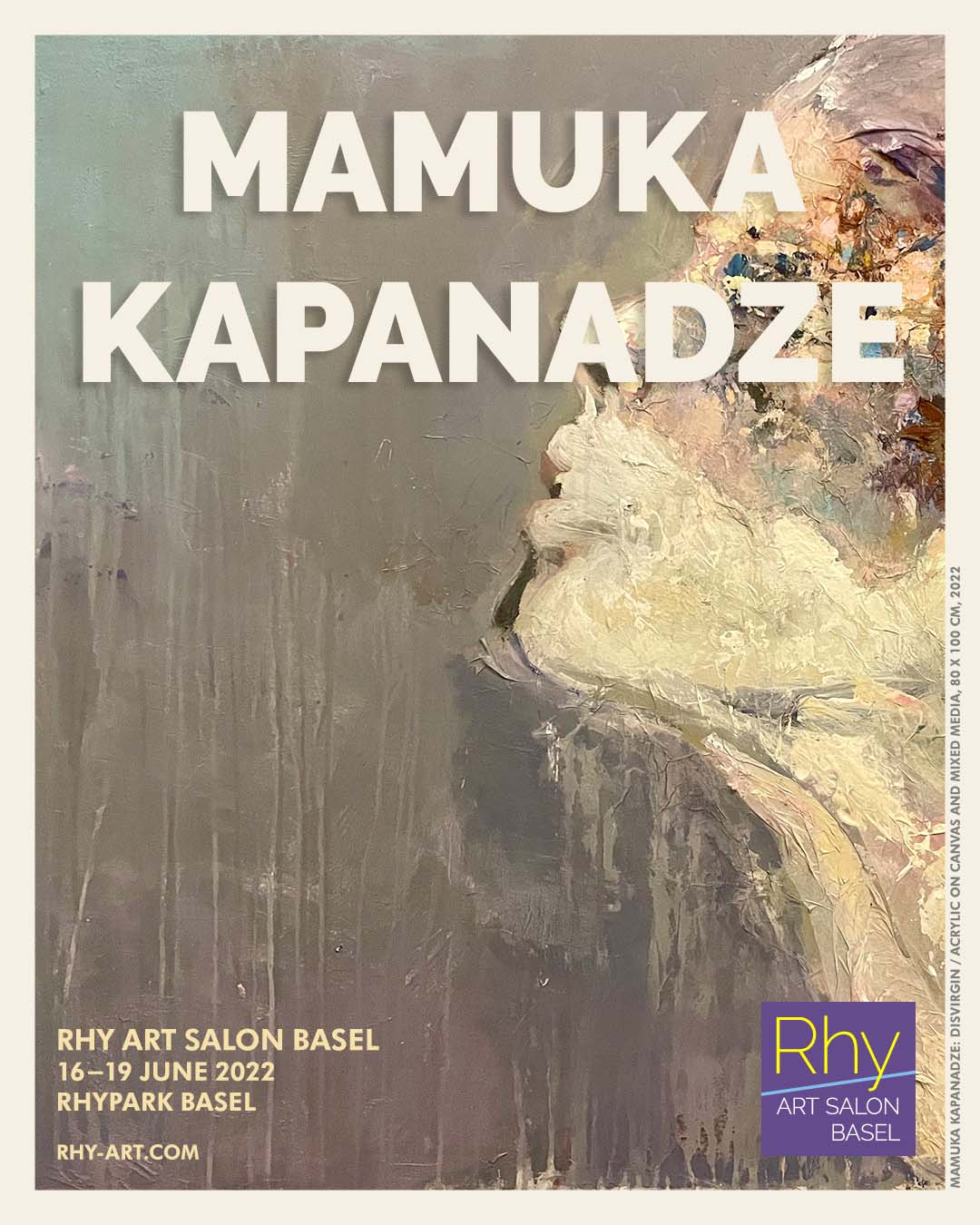Mamuka Kapanadze at Rhy Art Salon Basel 2022