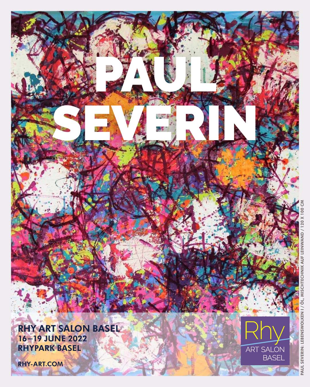 Paul Severin at Rhy Art Salon Basel 2022